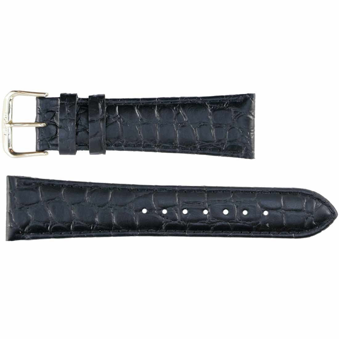 Banda No. 143 Long Crocodile Grain Fine Leather Straps (12mm~22mm)