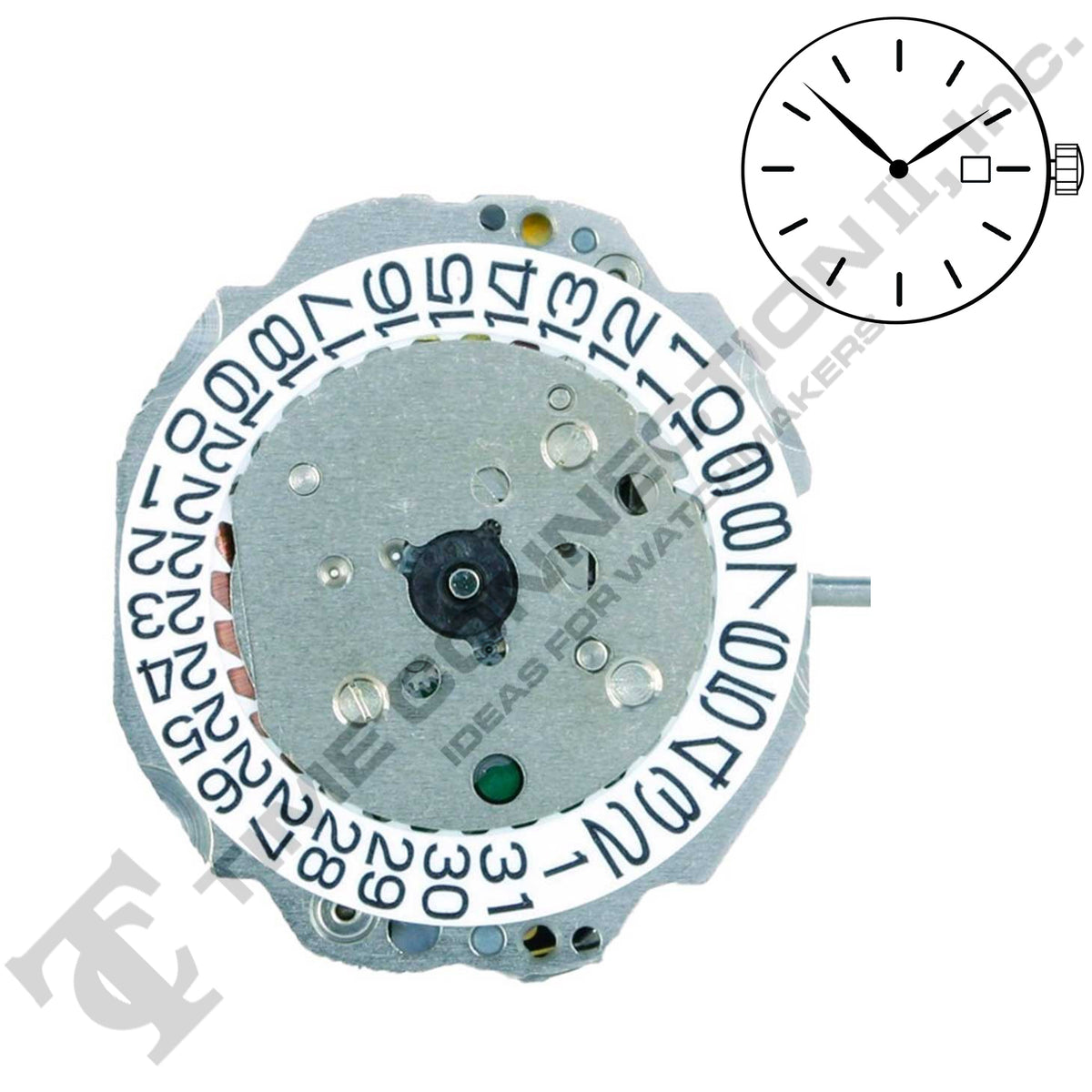 Miyota/Citizen LTD 4T74, Japan Quartz Movement Ht. – Time