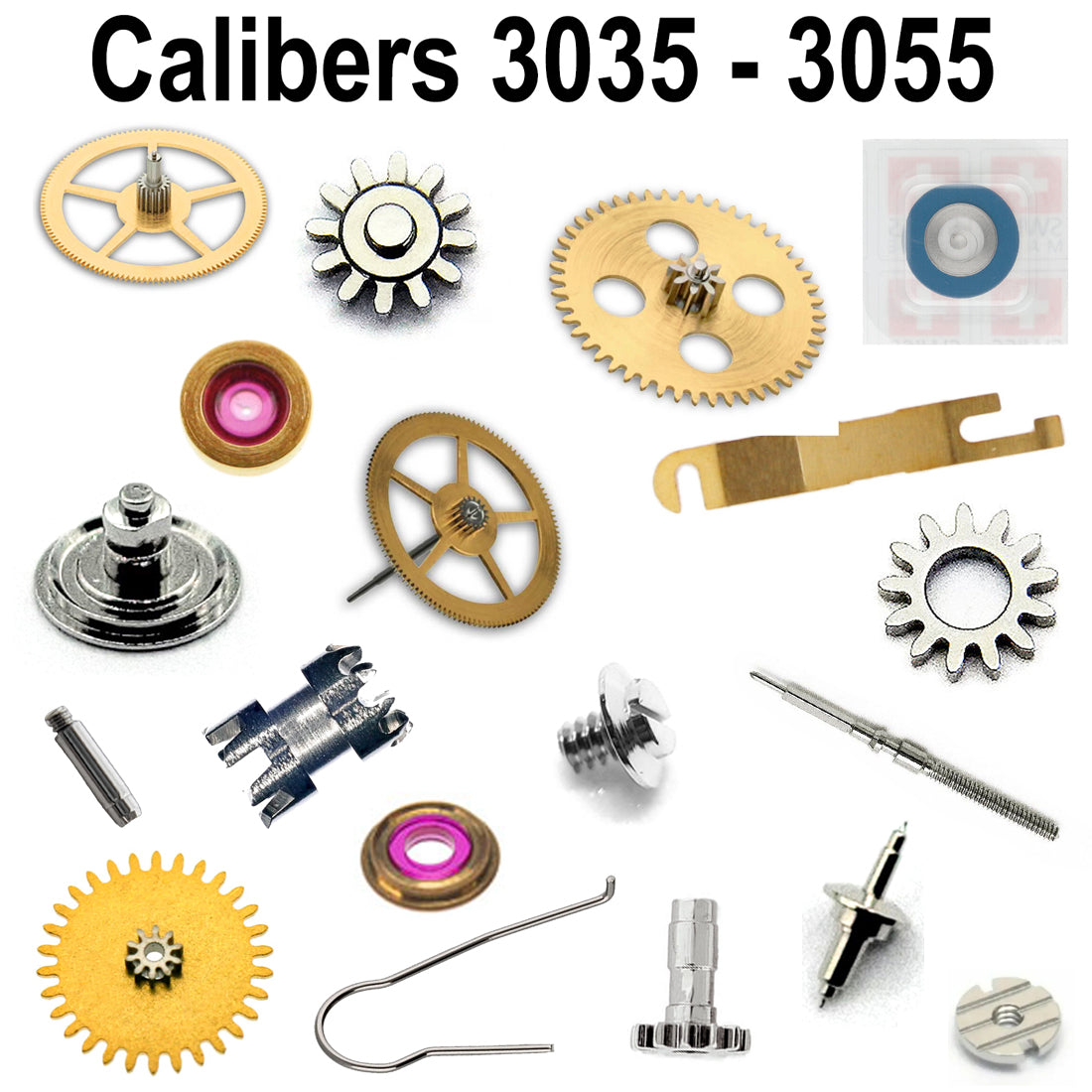 Internal Parts to fit Rolex 30 Series Calibers 3000 - 3055 – Time