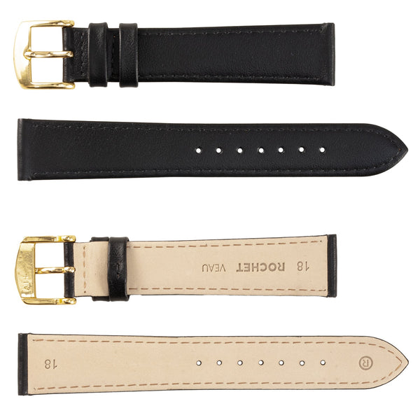 ZRC No. 613 Long Smooth Calfskin Fine Leather Straps (10mm~22mm)