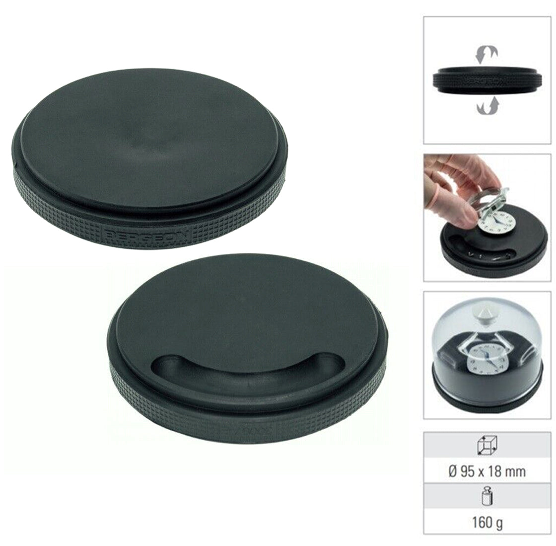 BERGEON 30097-EC dust cover with reversible mounting pad for BERGEON 30097-EC dust cover with reversible mounting pad for