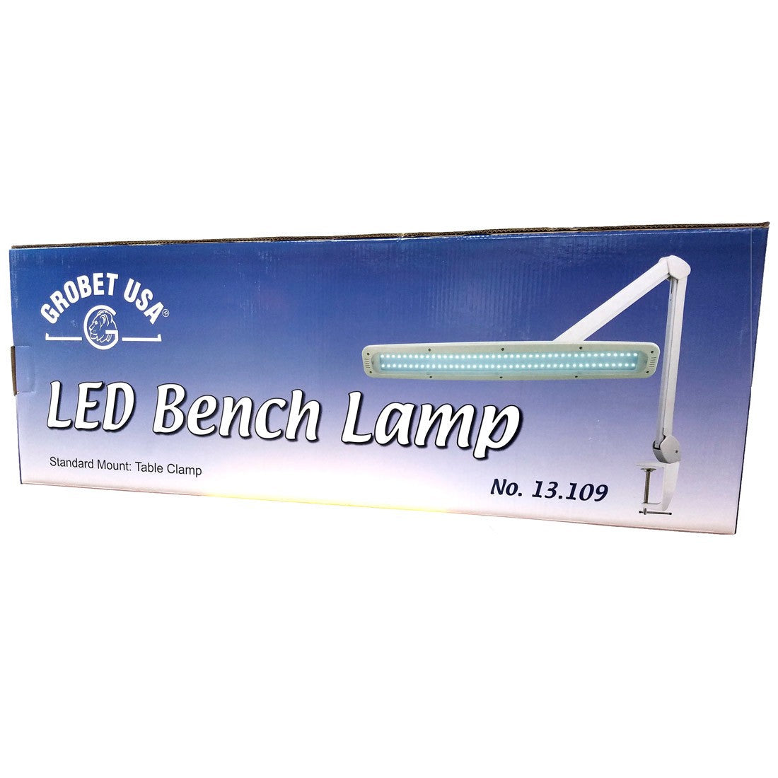 Grobet USA Professional LED Bench Lamp with Dimmer Switch