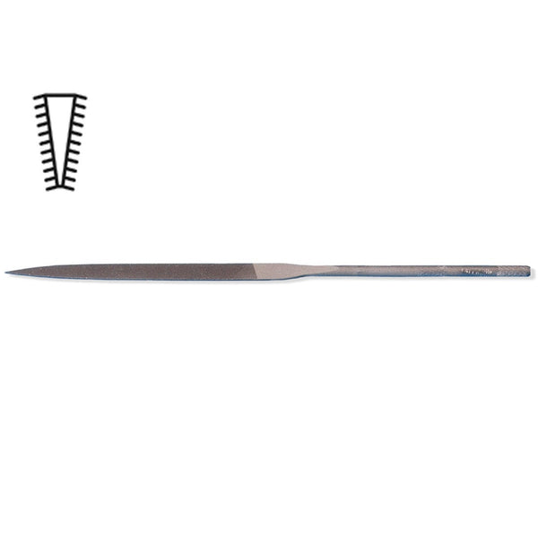 FI-574, Grobet Swiss 6 1/4" Knife Needle Files (Cut 4)