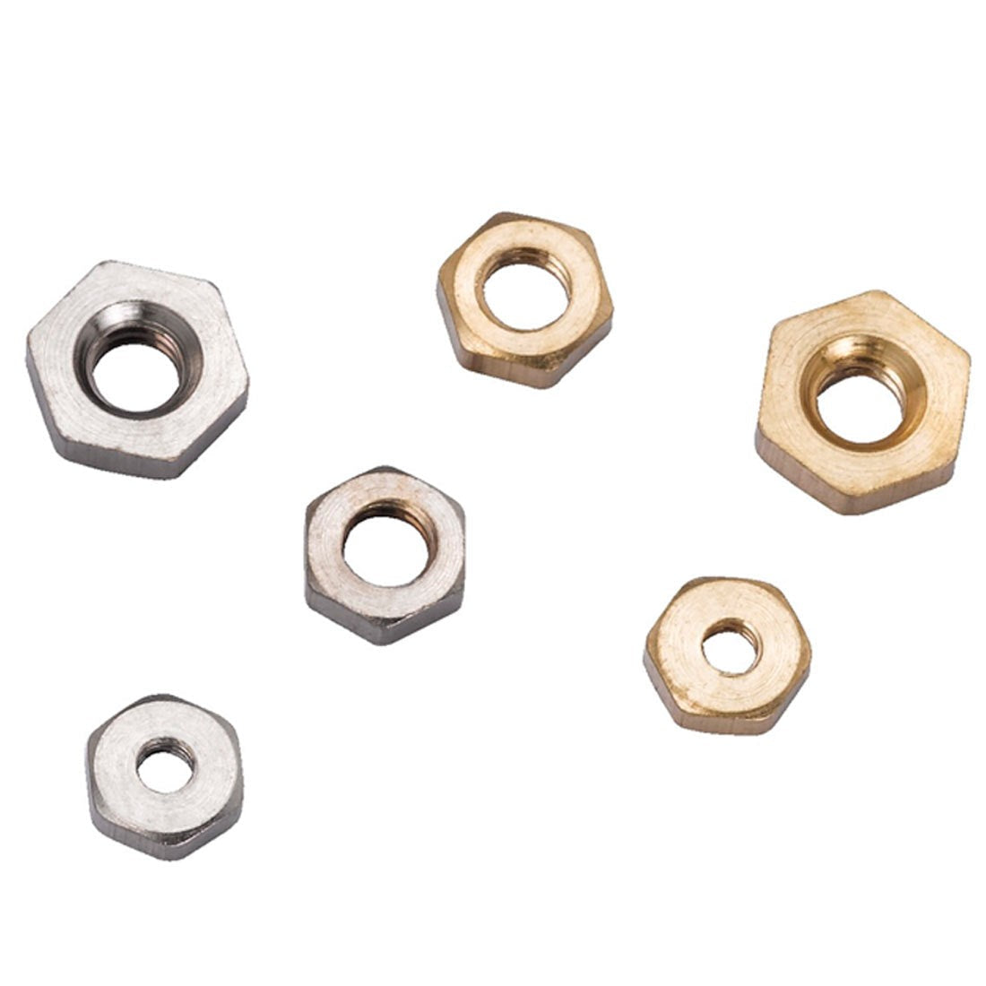 Assorted 100 Pieces of Nuts for Clock Time Connection II, Inc