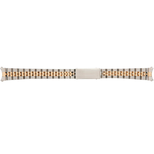 13mm Curved Ends Jubilee 18K Yellow Gold & Stainless Steel Two-Tone Band