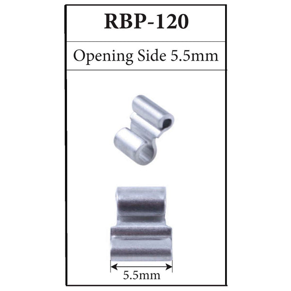 RBP-120, Ladies Oyster Style Opening Side Buckle Connector 5.55mm