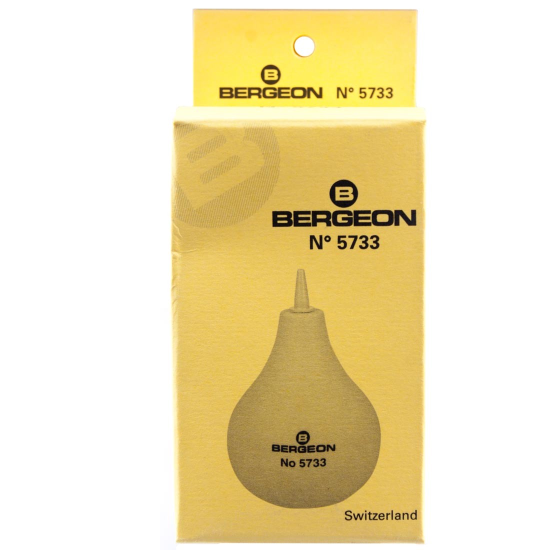 BERGEON 5733 Stofzuiger Kogel, afgevlakt, met PVC-punt en