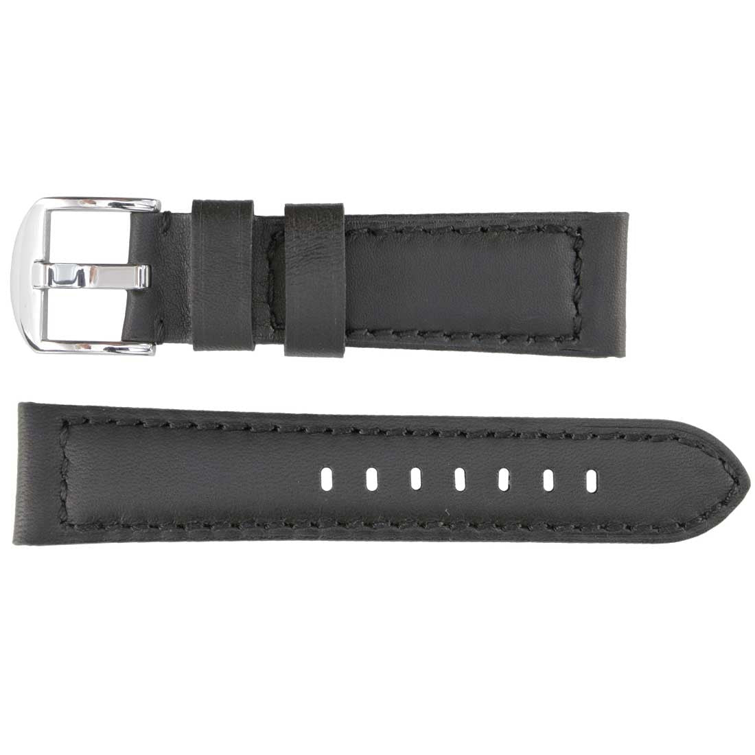 Banda No. 528 Smooth Waterproof Fine Leather Straps (18mm~28mm)