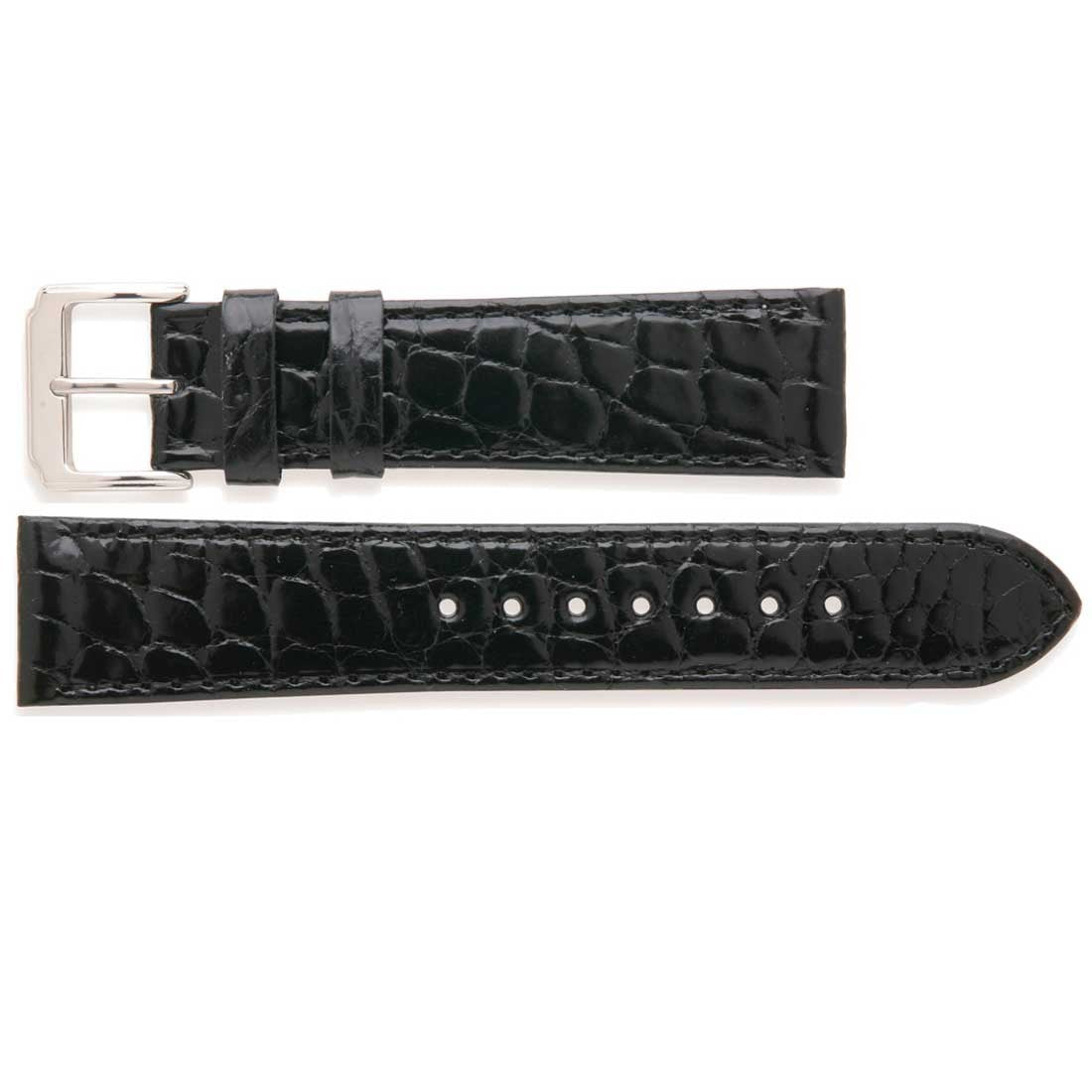 Banda No. 620 Long Genuine Crocodile Fine Leather Straps (18mm~22mm)
