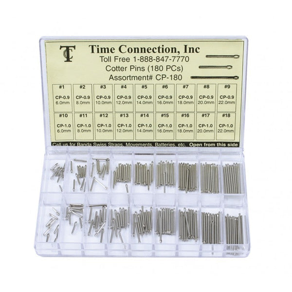 Cotter Pins Thickness 0.9 & 1.0mm (8.0~24.0mm)