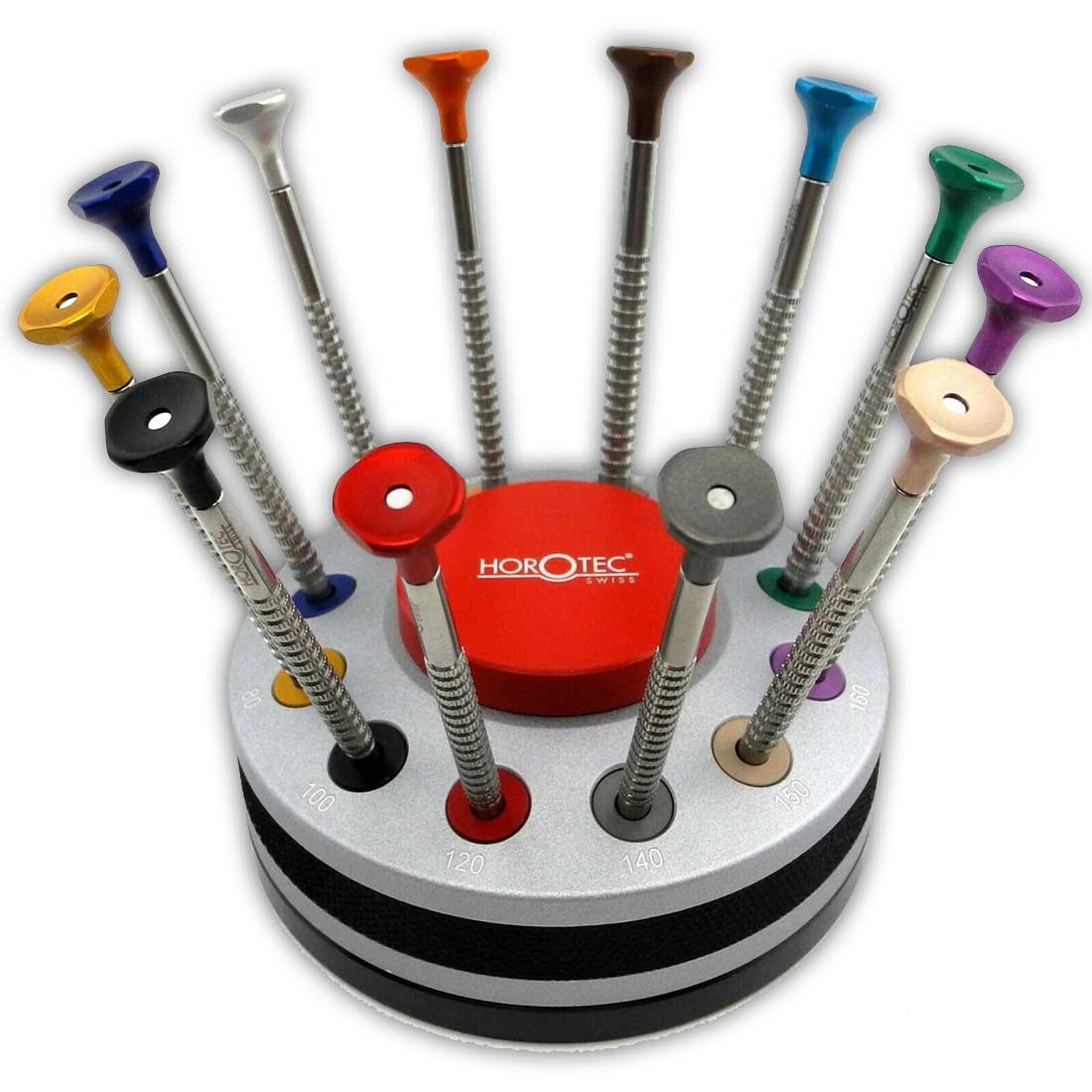 Horotec MSA 01.218E Luxury Micro Ball Bearing Heads Screwdriver Set w