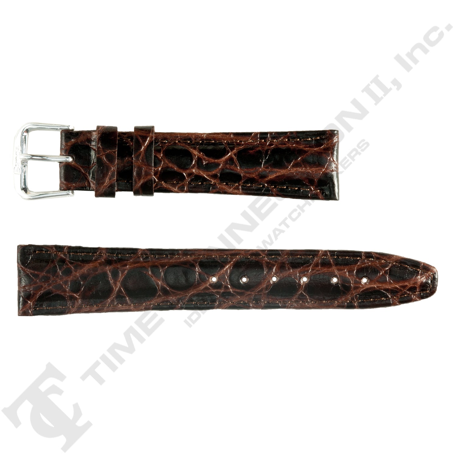 Banda No. 113 African Crocodile Grain Leather Straps (10mm~19mm)