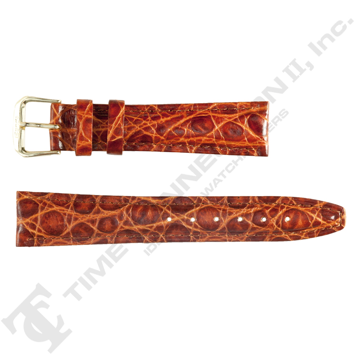Banda No. 113 African Crocodile Grain Leather Straps (10mm~19mm)