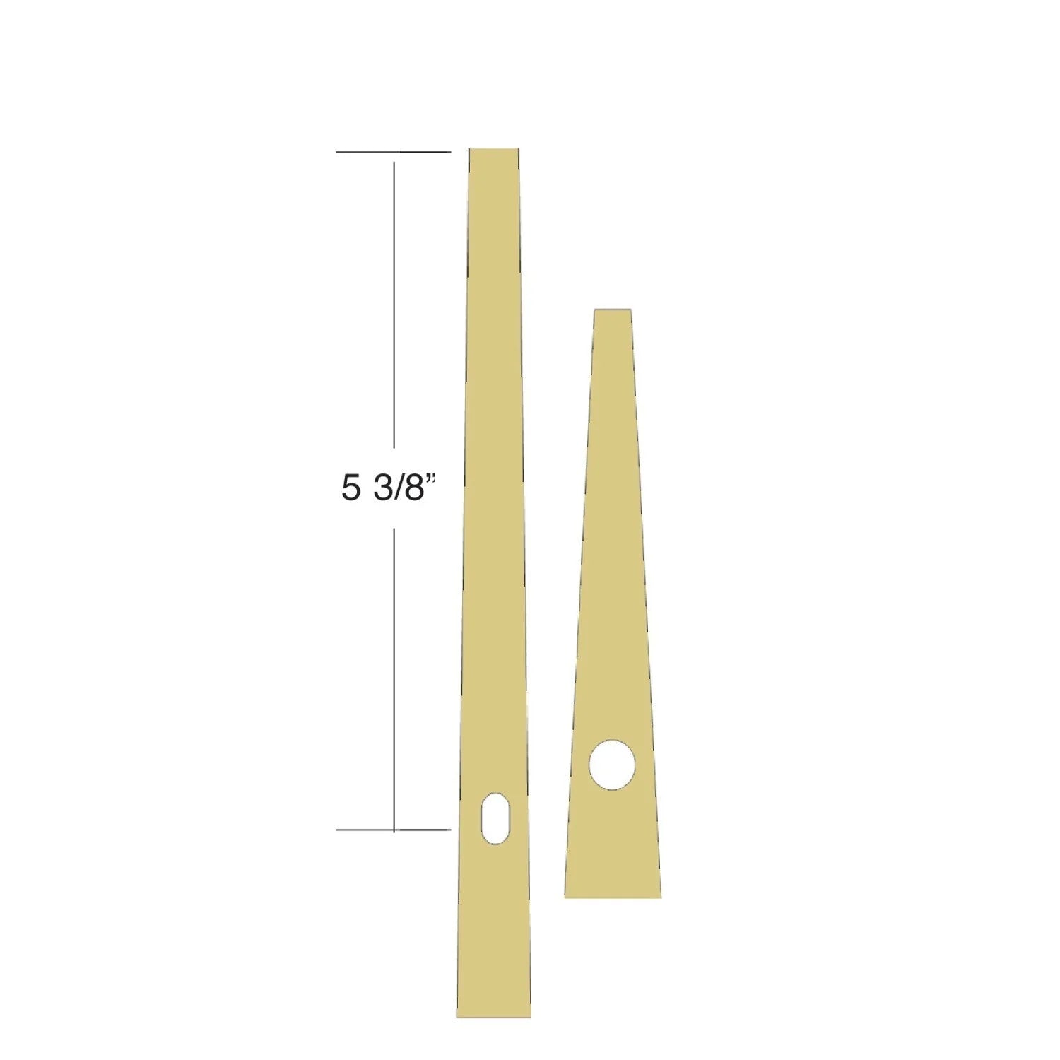 USA Made Hour & Minute Hands for Popular Quartz Movements