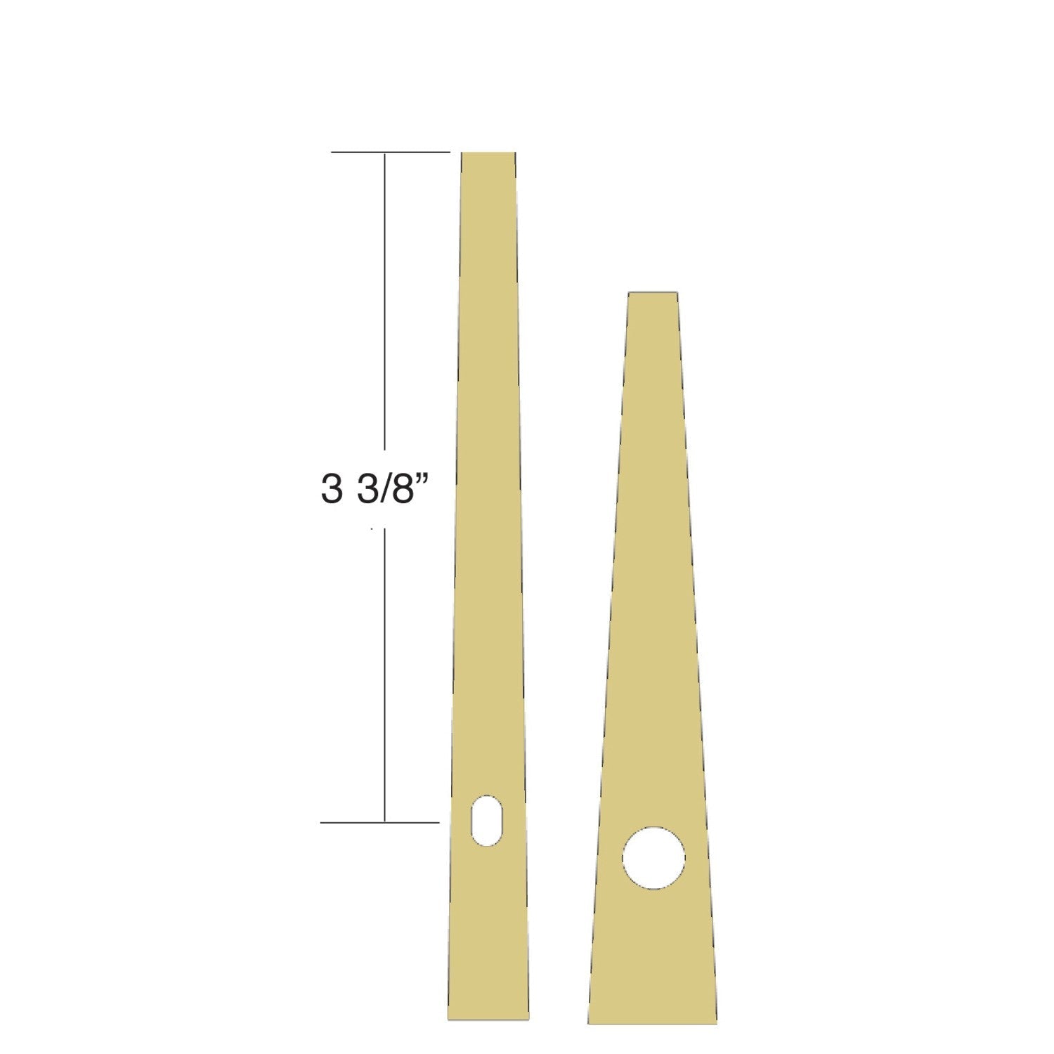 USA Made Hour & Minute Hands for Popular Quartz Movements