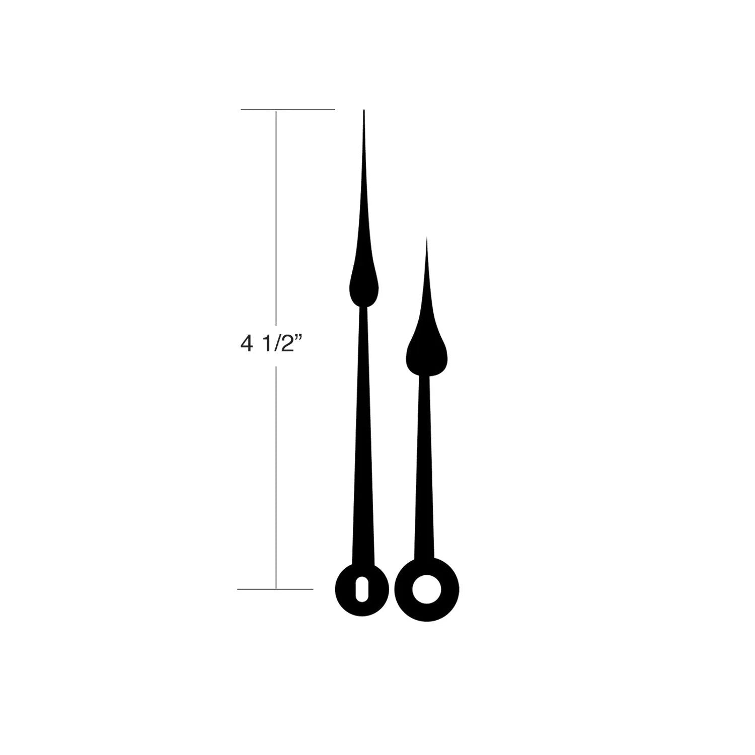 USA Made Hour & Minute Hands for Popular Quartz Movements