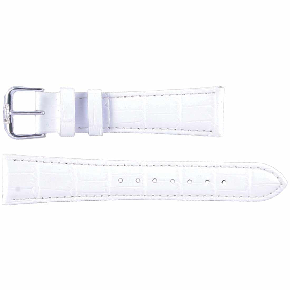 Banda No. 143 Long Crocodile Grain Fine Leather Straps (12mm~22mm)