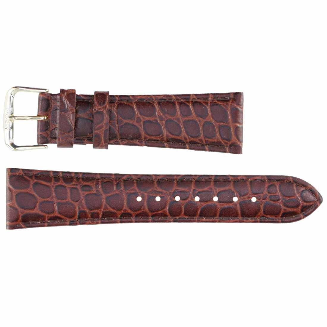 Banda No. 143 Long Crocodile Grain Fine Leather Straps (12mm~22mm)