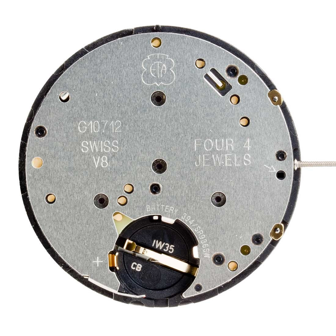 ETA G10.712 3 Hands Swiss Made Quartz Movement Ht. 7.90mm (Various Dates)