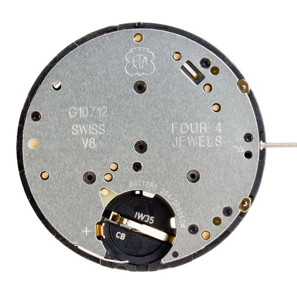 ETA G10.712 3 Hands Swiss Made Quartz Movement Ht. 7.90mm (Various Dates)