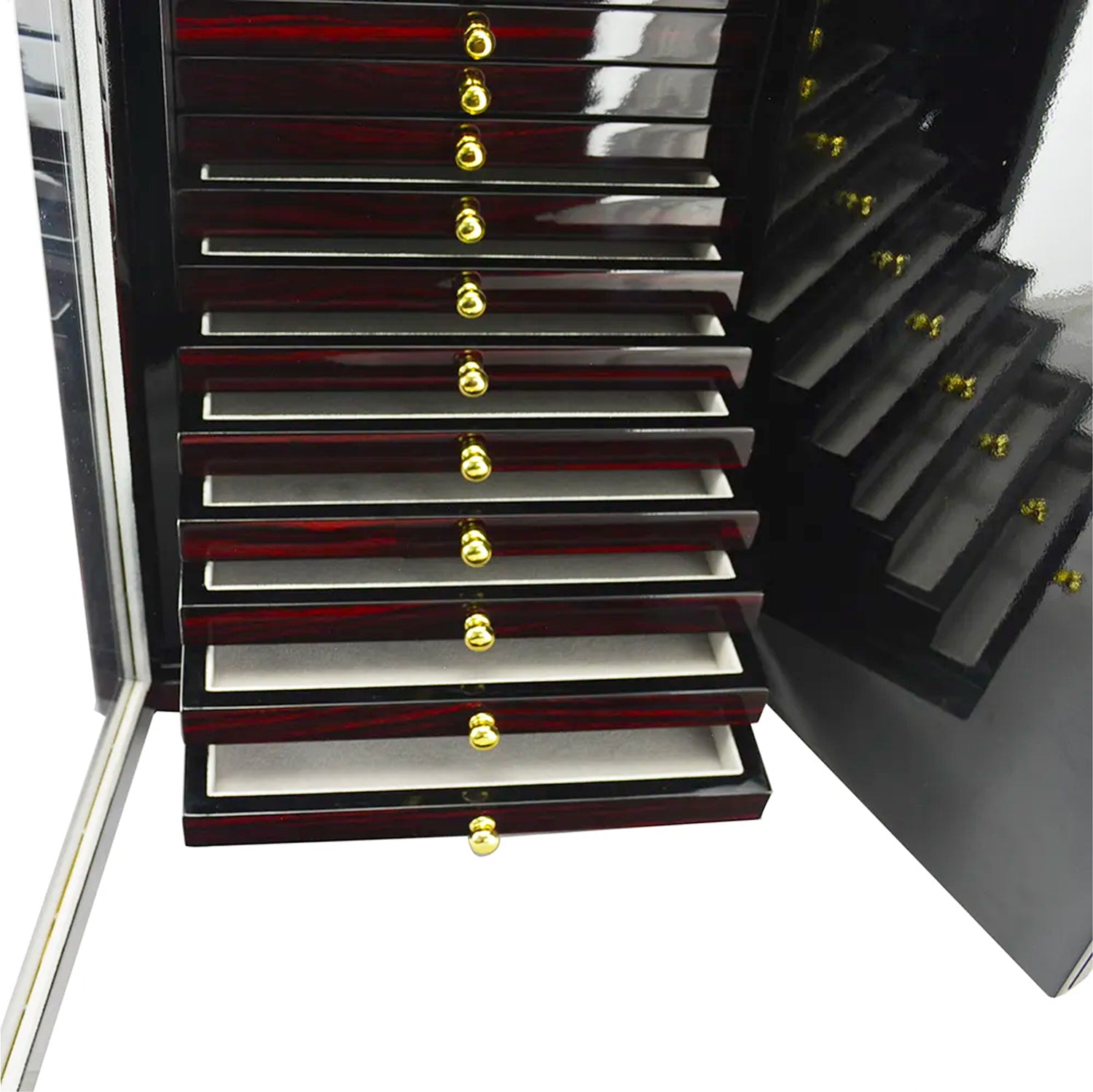 WD-600, Rotating Leather Strap Display with Locks and Key