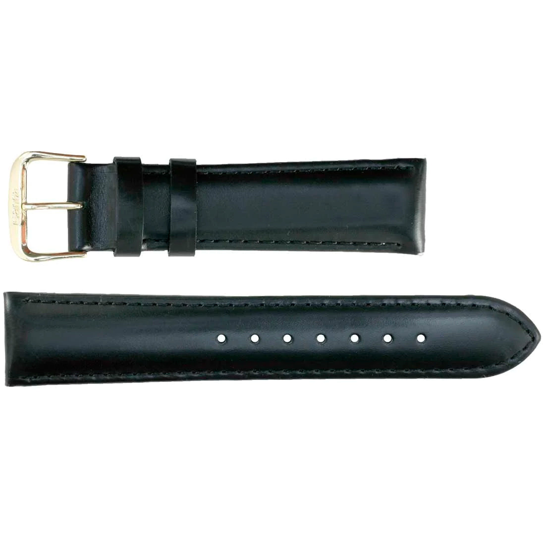 Banda No. 207 Smooth Calfskin Fine Leather Straps (18mm~22mm)