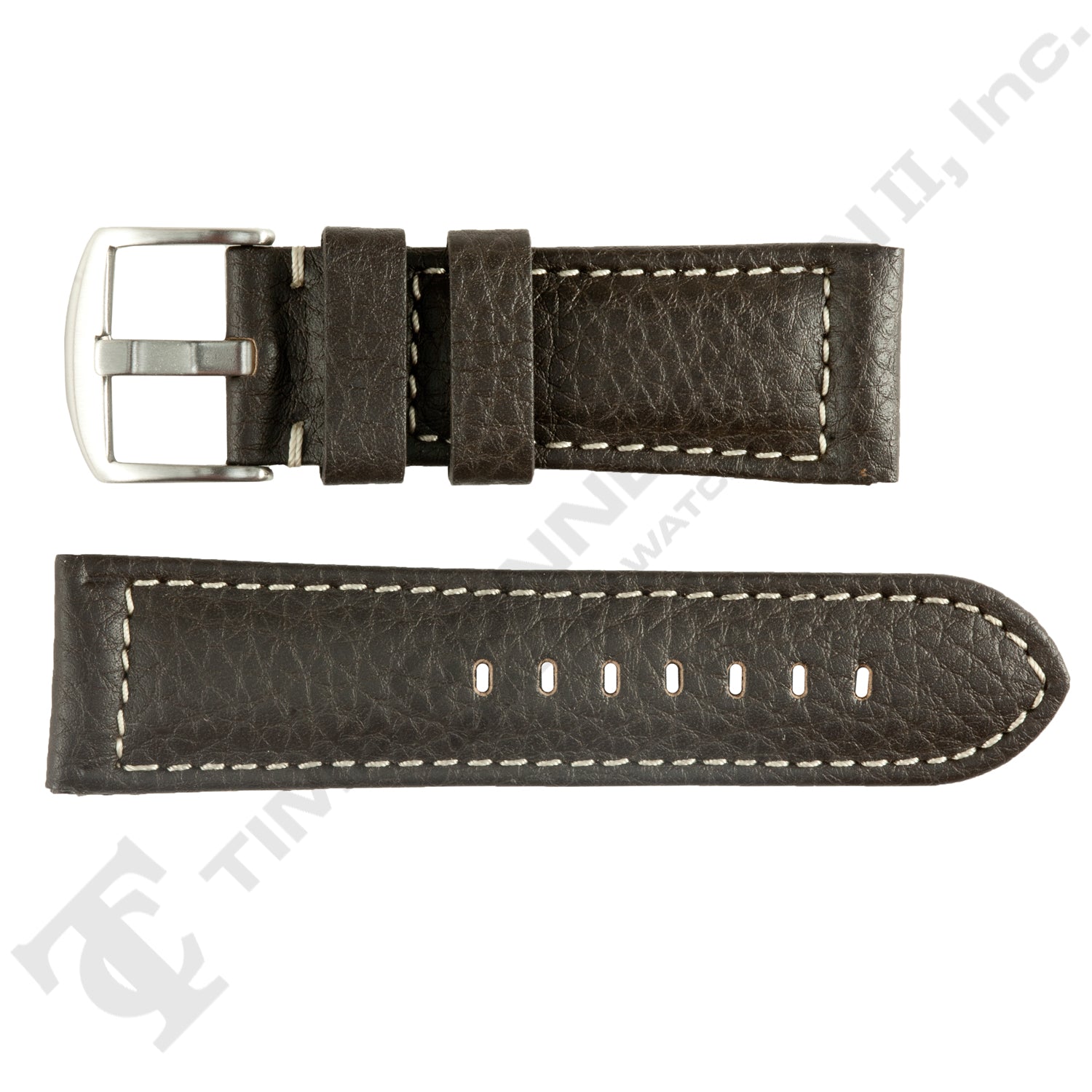 Banda No. 348 Buffalo Panerai Style Grain Fine Leather Straps (18mm~26mm)