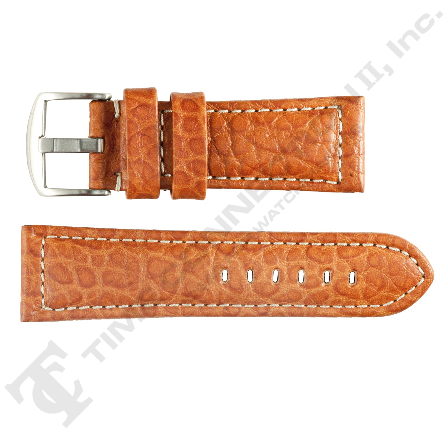 Banda No. 348 Buffalo Panerai Style Grain Fine Leather Straps (18mm~26mm)