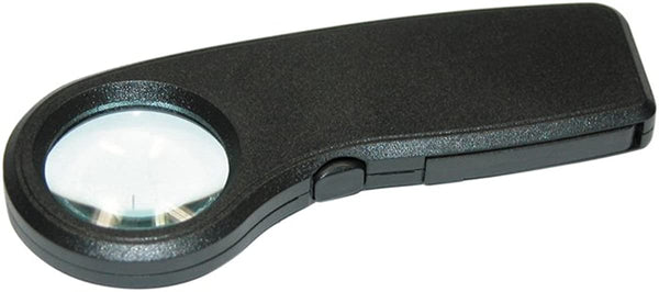 Grobet USA Handheld LED+UV Light Magnifier Loupe (30X Mulitplier)