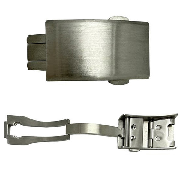 BC60, Stainless Steel Watch Matte Finish Buckle Fits Longines (18mm)