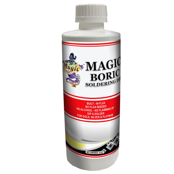 CL-578, Magic Cast Magic Boric Soldering Dip (16oz Bottle)