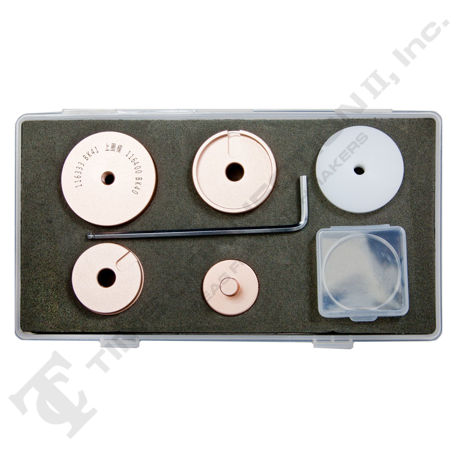 Dies Set to Fit Rolex Crystals and Gaskets for Model No. 116333, 116400