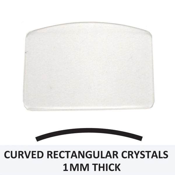 Generic Movado Crystal for 89-C6-1453 (30mm x 24mm) Curved