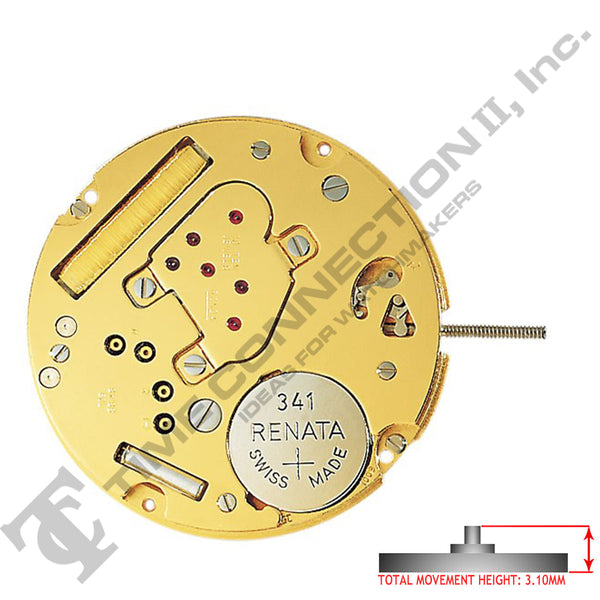 Harley Ronda 1006 2 Hands Swiss Made Quartz Movement Ht. 3.10MM (Various Dates)