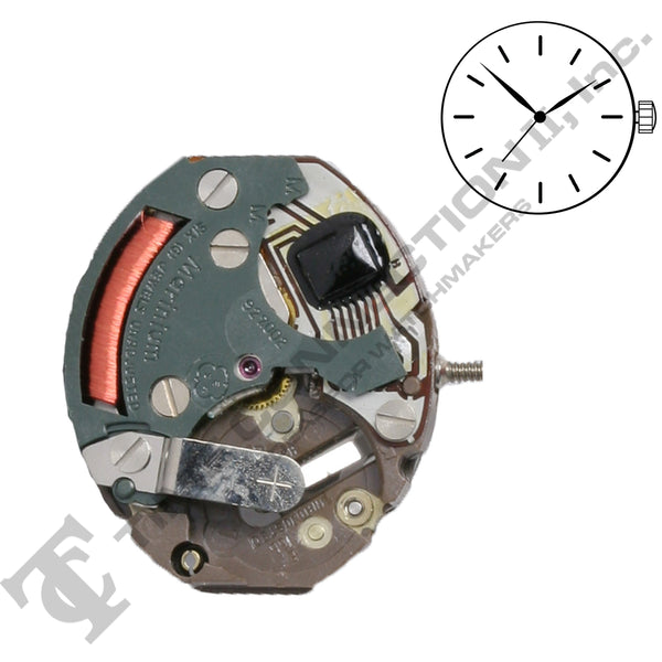 ETA 927.102 3 Hands Swiss Parts Quartz Movement