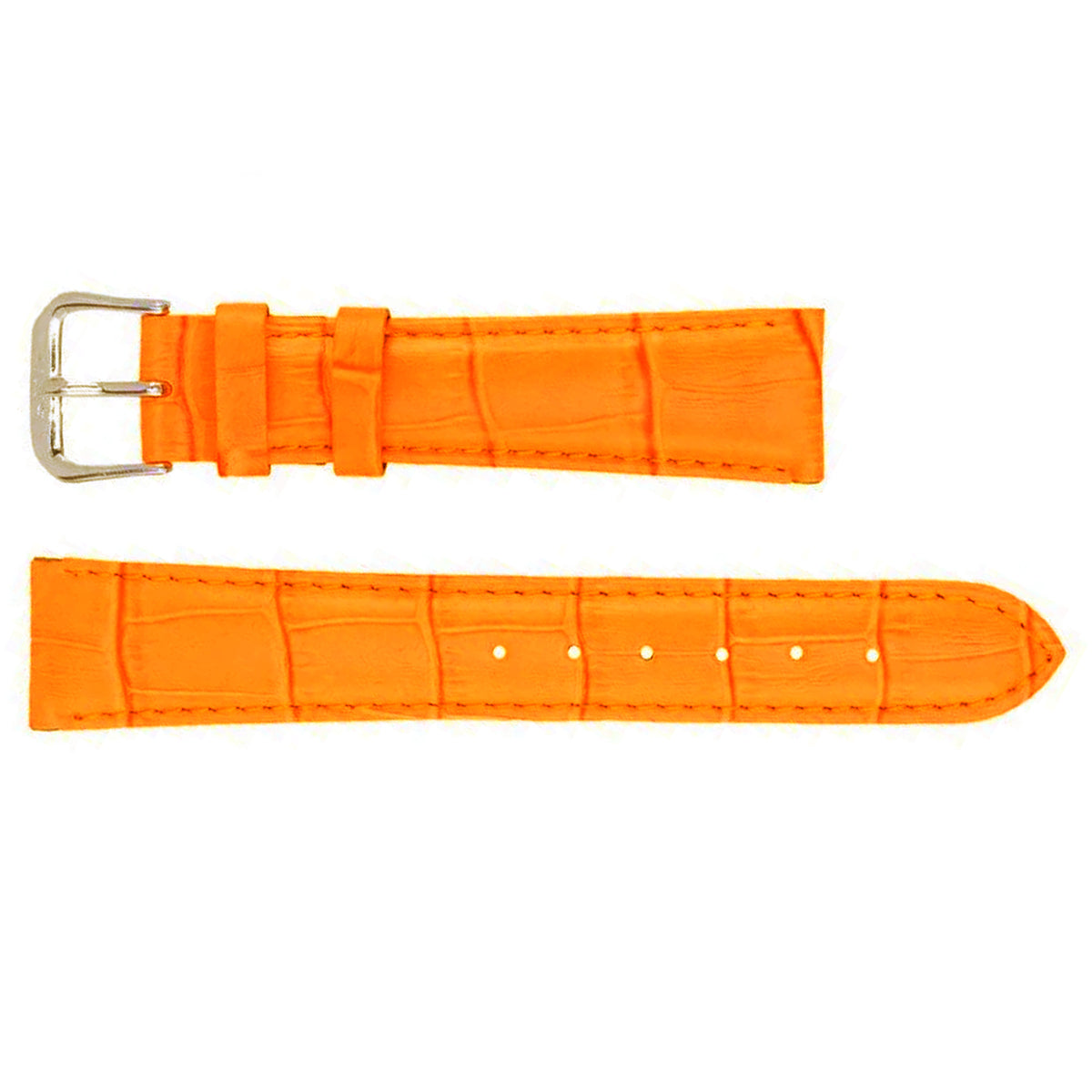 Banda No. 103 Alligator Grain Fine Leather Straps (18mm - 24mm)