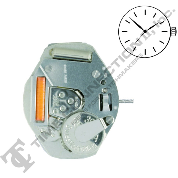 Harley Ronda 763 3 Hands Quartz Movement (Various Heights)