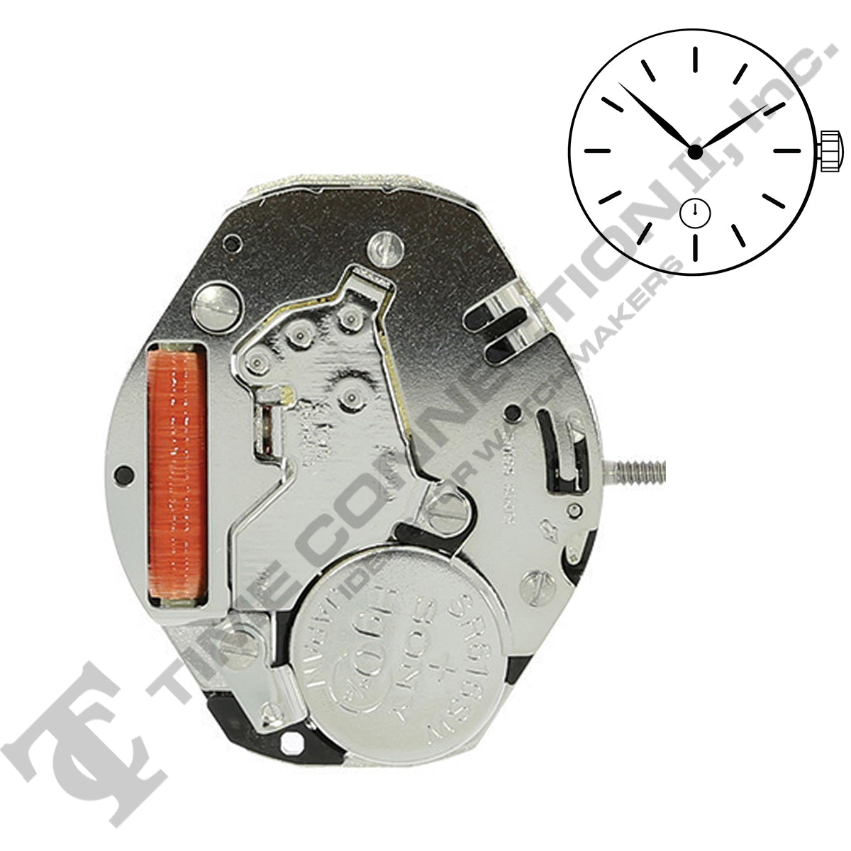 Harley Ronda 1064 2 Hands Quartz Movement (Various Heights)