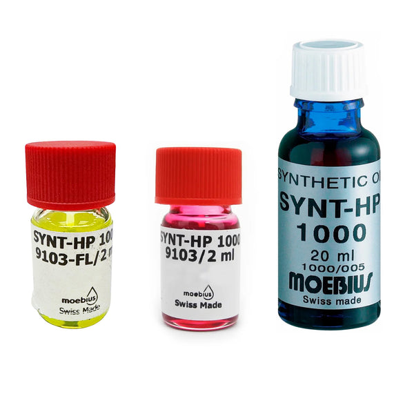 Moebius 9103 Synt-HP 1000 Synthetic Watch Oil Grease (2 or 20ml)