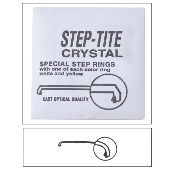ST (G-S) Plastic Step-Tite Watch Crystals