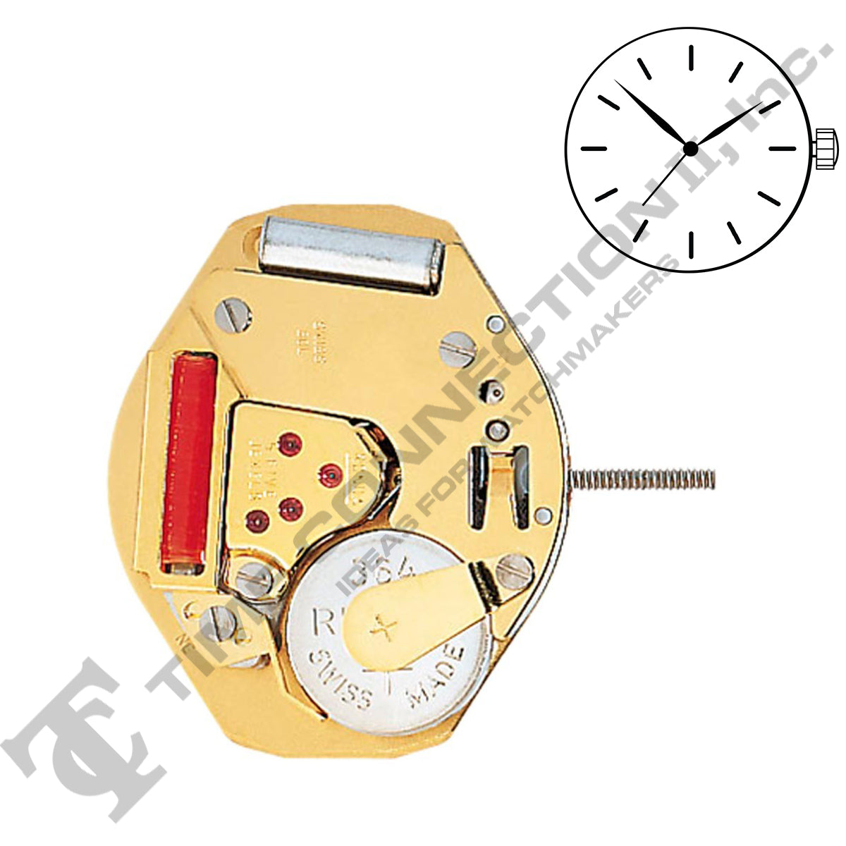 Harley Ronda 763 Quarzo Movimento Orologio Ricambio - Foto 12