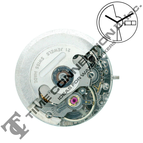ETA 2678 3 Hands Swiss Made Automatic Movement