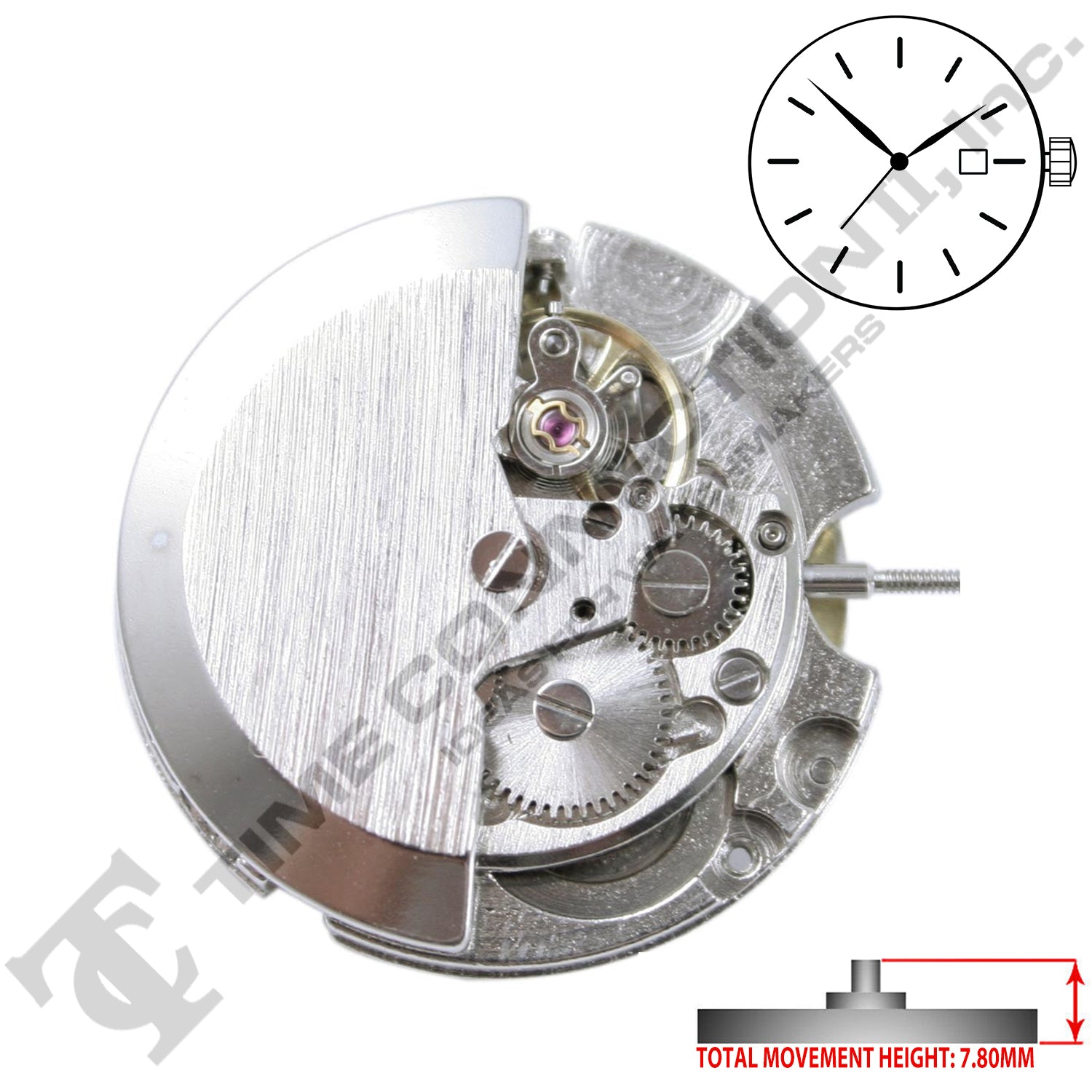 China ST6D-G Automatic Movement Ht. 7.80MM