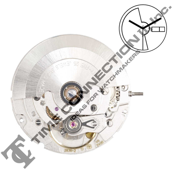 ETA 2836-2W 3 Hands Swiss Made Automatic Movement