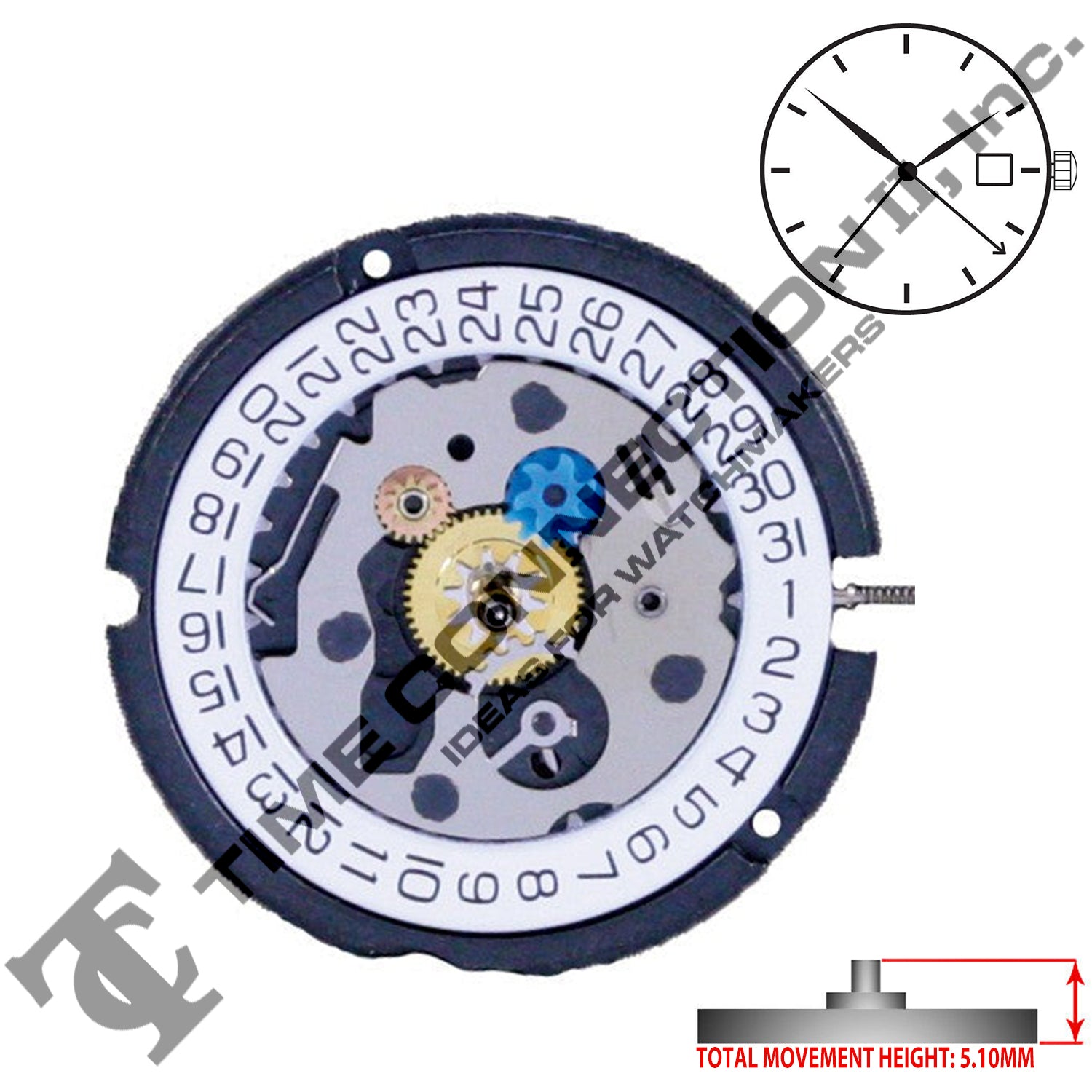 ETA 803.161 Swiss Made Movement