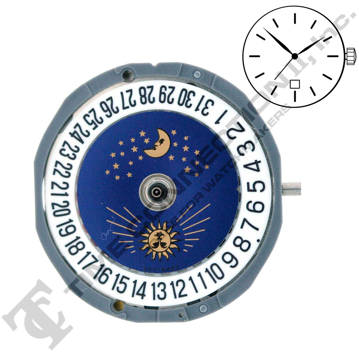 Miyota/Citizen LTD 6L95 Japan Quartz Movement Ht. – Time Connection II, Inc