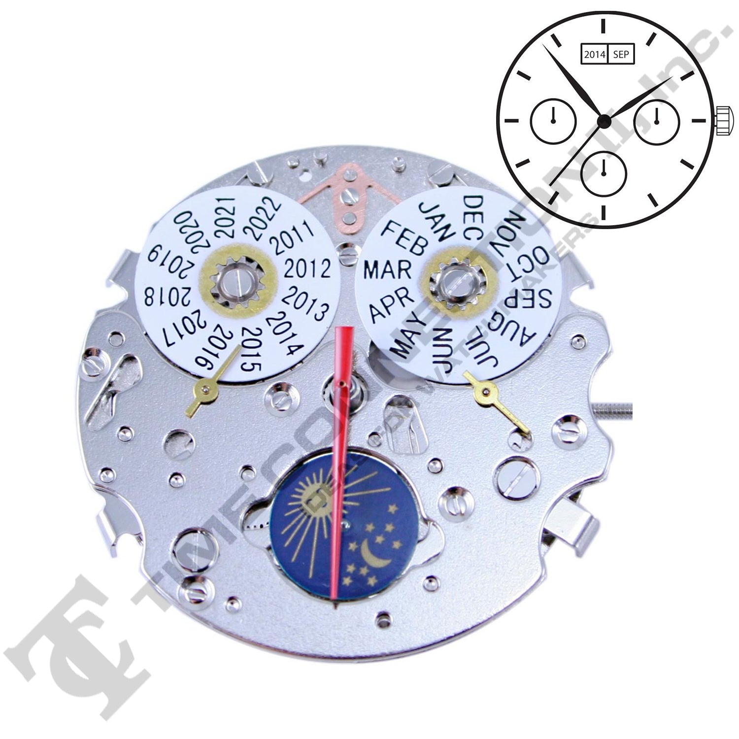 China TY2872 Automatic Movement