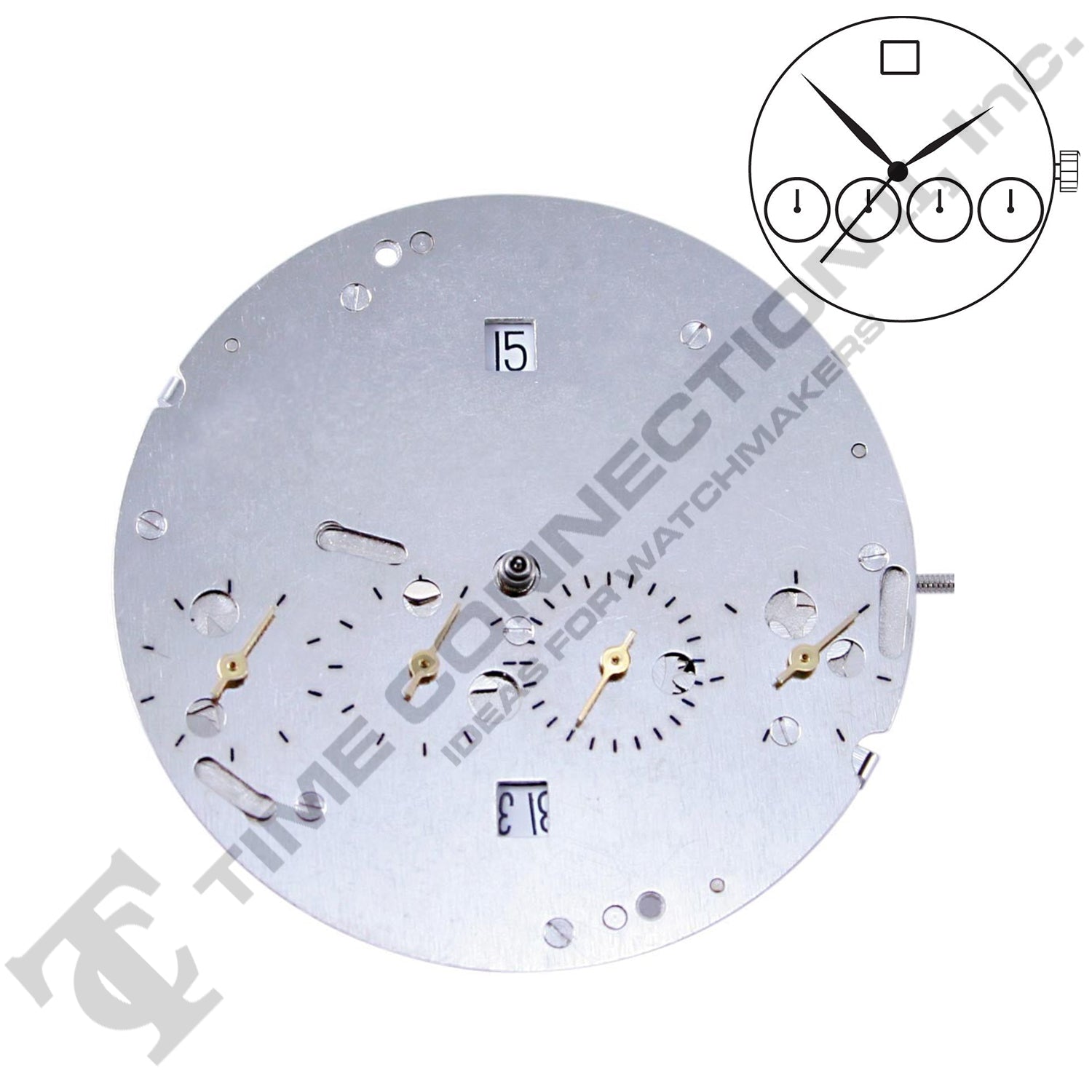 Chinese DG3857 Automatic Movement