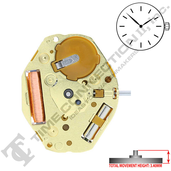Miyota/Citizen LTD GL20 Japan Quartz Movement Discontinued (Use MIY-Gl22)