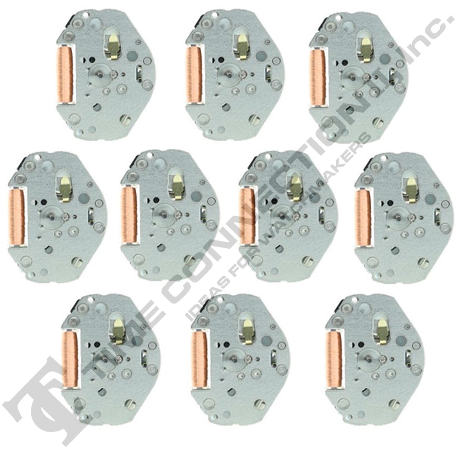 Miyota/Citizen LTD 2035 3 Hands Quartz Movements - Bundle Pack of 10 Pieces